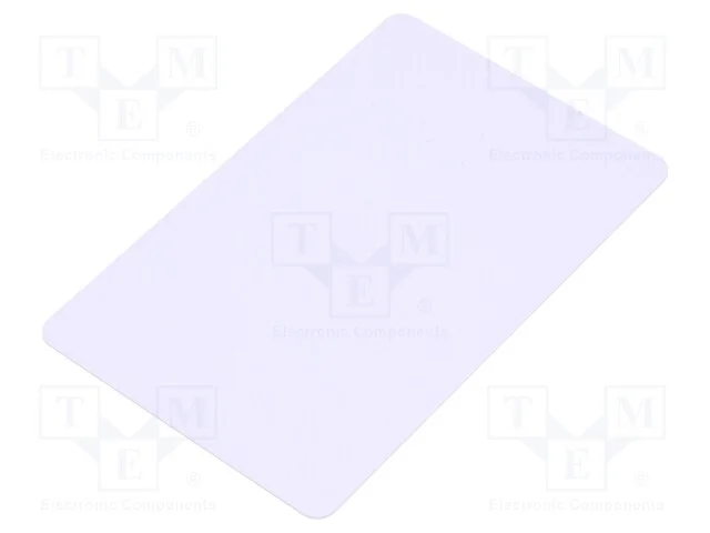 Cart&atilde;o Rfid, Iso 14443a, Cobertura: 90mm, 86x54x0,8mm, 13,56mhz