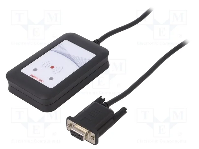 Leitor RFID, 5V, RS232, antena, Cobertura: 100mm,.
