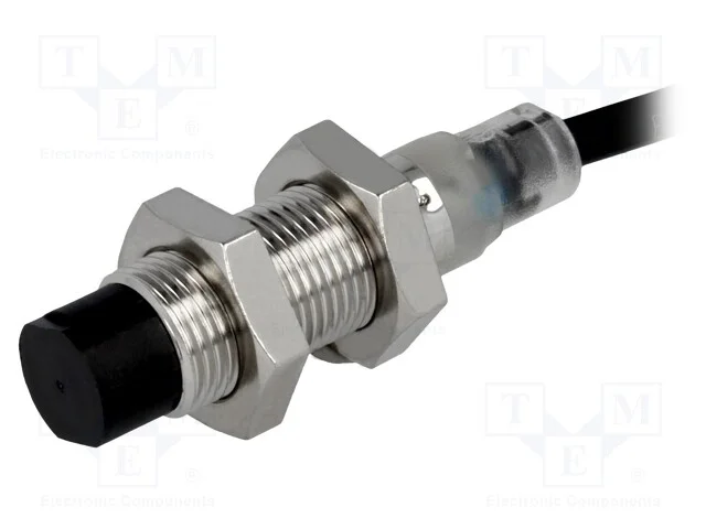 Sensor: Indutivo, Out: Pnp / Nc, 0&divide;5mm, 10&divide;30vdc, M12, Ip67, 200ma