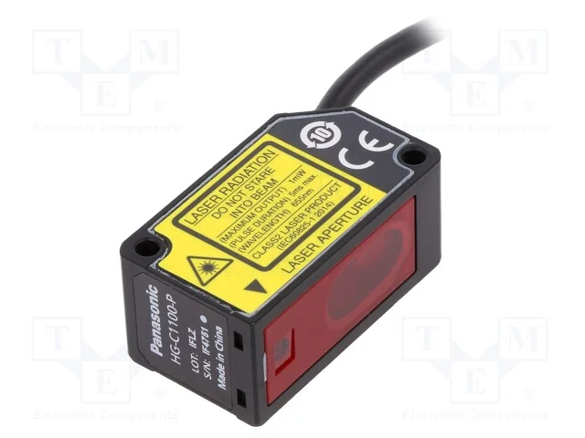 Sensor: dist&acirc;ncia, laser, reflex&atilde;o, Cobertura: 10.