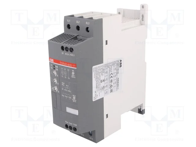 M&oacute;dulo: Softstart, Uten: 208&divide;600vac, para Trilho Din, 22kw, 45a