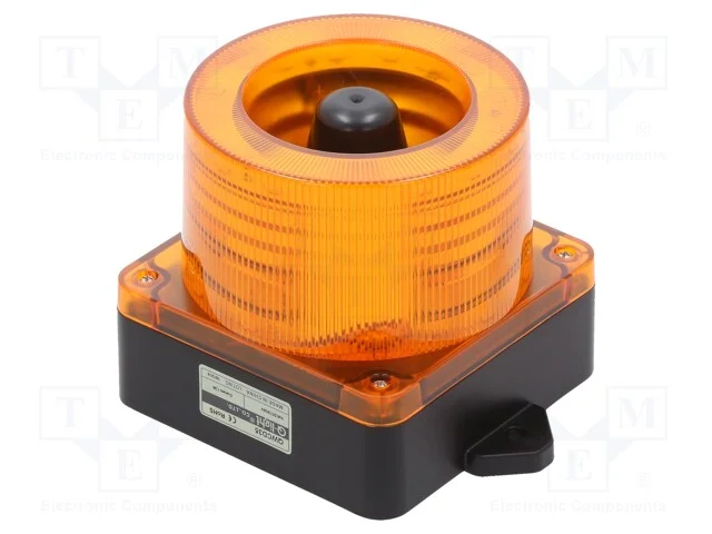 Sinalizador: Sonoro- F&ocirc;nico, 10&divide;30vdc, Led, &Acirc;mbar, Ip66, 115db