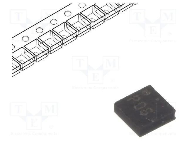 Sensor: Campo Magn&eacute;tico, 1,7&divide;5,5vdc,3vdc, 10hz, -40&divide;85c, Lga4