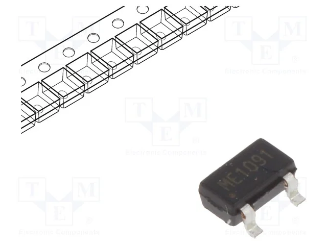 Sensor: Campo Magn&eacute;tico, 1,7&divide;5,5vdc,3vdc, 250hz, -40&divide;85c, Pcb