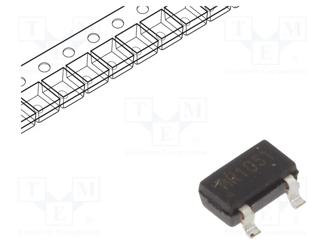 Sensor: campo magn&eacute;tico, 1,7&divide;5,5VDC,3VDC, 2,5kHz,.