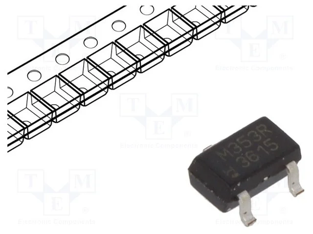 Sensor: Campo Magn&eacute;tico, -14&divide;14gs, 3&divide;24vdc, Sm, -40&divide;85c, Sot23
