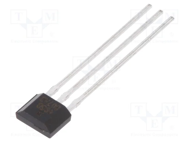 Sensor: Halla, bipolar, -67&divide;67mT, Utrabalho: 4,5&divide;.