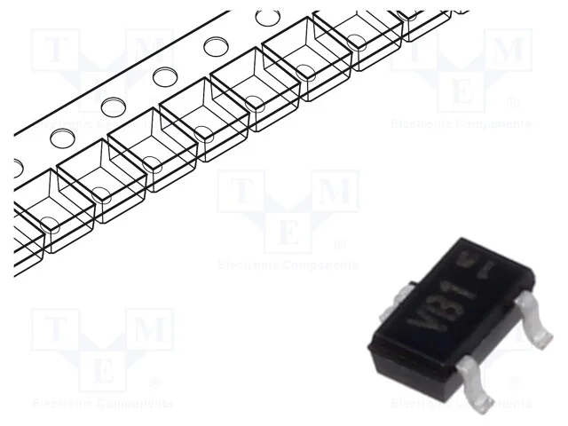 Sensor: Halla, SC59, 4,7&divide;13,9mT, Uten: 2,7&divide;18VDC,.