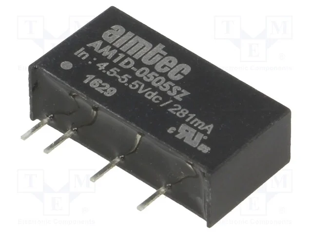 Conversor: DC/DC; 1W; Uent: 4,5&divide;5,5VDC; Usai: 5VDC; Isai: 200mA; SIP7