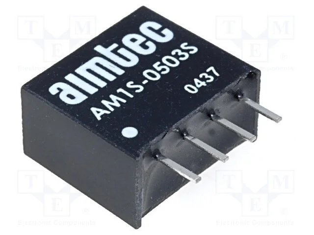 Indutor: Dc/Dc, 1w, Uent: 4,5&divide;5,5v, Usai: 3,3vdc, Isai: 300ma, Sip4