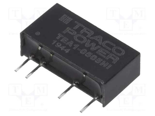 Indutor: Dc/Dc, 1w, Uent: 4,5&divide;5,5v, Usai: 5vdc, Isai: 200ma, Sip7