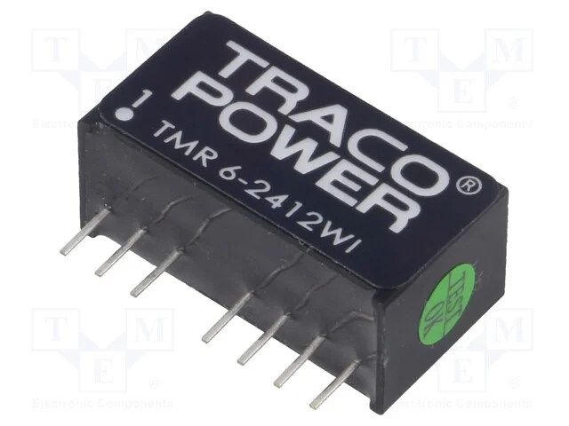 Indutor: DC/DC, 6W, Uent: 9&divide;36V, Usai: 12VDC, Isa.