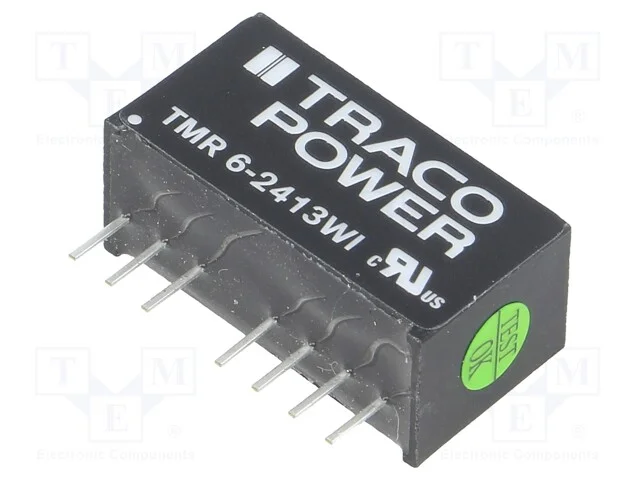 Indutor: DC/DC, 6W, Uent: 9&divide;36V, Usai: 15VDC, Isa.