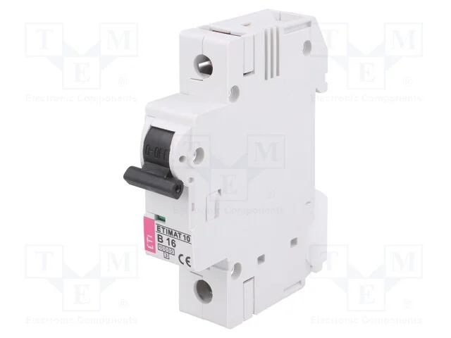 Disjuntor Contra Sobreintensidades, 230/400vac, Inom: 16a, Car: B