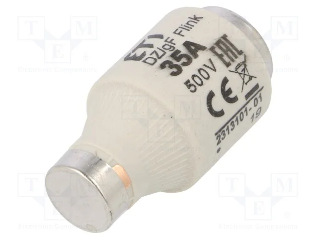 Fus&iacute;vel: baixa tens&atilde;o, r&aacute;pido, 35A, 500VAC, 500VD.