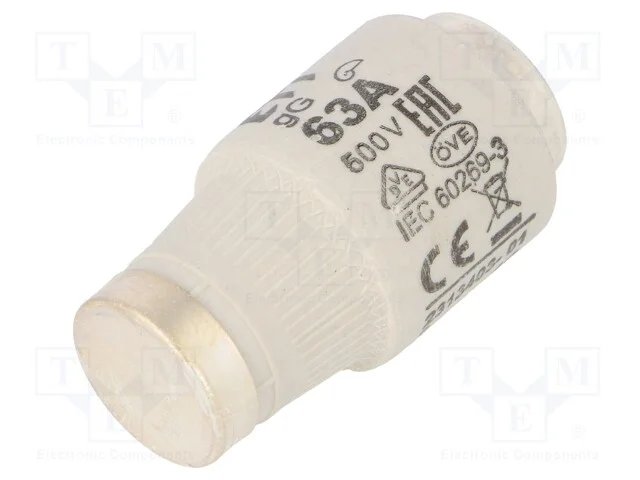 Fusivel Baixa Tensao Ceramico 63a 500vac 500.