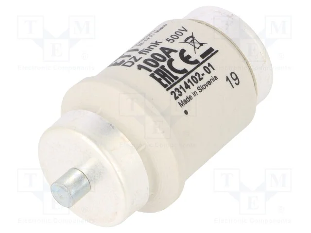 Fus&iacute;vel: Baixa Tens&atilde;o, R&aacute;pido, 100a, 500vac, 500vdc, Cer&acirc;mico, Div