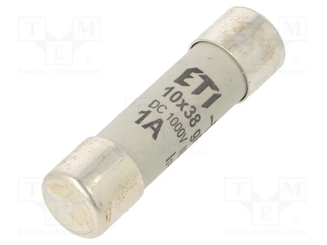 Fus&iacute;vel: Baixa Tens&atilde;o, Gpv, 1a, 1000vdc, Cil&iacute;ndrico, 10,3x38mm