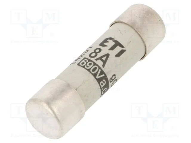 Fus&iacute;vel: Baixa Tens&atilde;o, Gg, 8a, 690vac, Cil&iacute;ndrico,Industrial