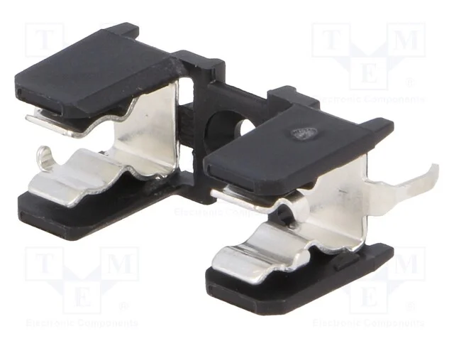 Tomada, fus&iacute;veis cil&iacute;ndricos, THT, 5x20mm, -40&divide;85.