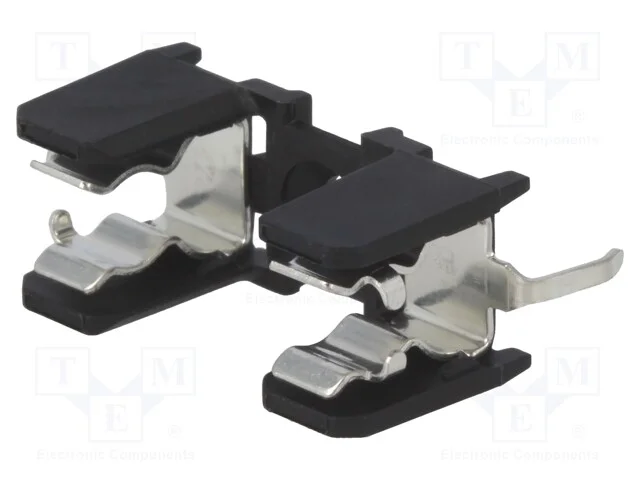 Tomada, fus&iacute;veis cil&iacute;ndricos, THT, 5x20mm, -40&divide;85.