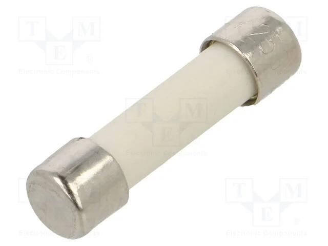Fus&iacute;vel: Baixa Tens&atilde;o, Super-Imediato, 6,3a, 250vac, 5x20mm, Cobre