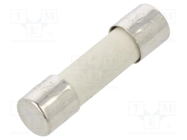 Fus&iacute;vel: Baixa Tens&atilde;o, de M&eacute;dio Prazo, 10a, 250vac, 5x20mm, Cobre