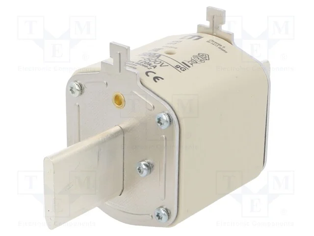 Fus&iacute;vel: Baixa Tens&atilde;o, Gg, 500a, 500vac, Cer&acirc;mico,Industrial, Nh3