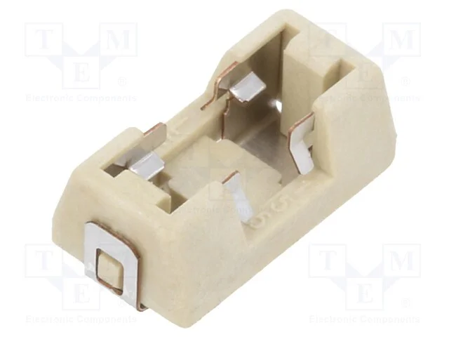Tomada, Fus&iacute;veis Smd, Smt, -55&divide;125c, 10a, Ul94v-0, Bege, 125vac