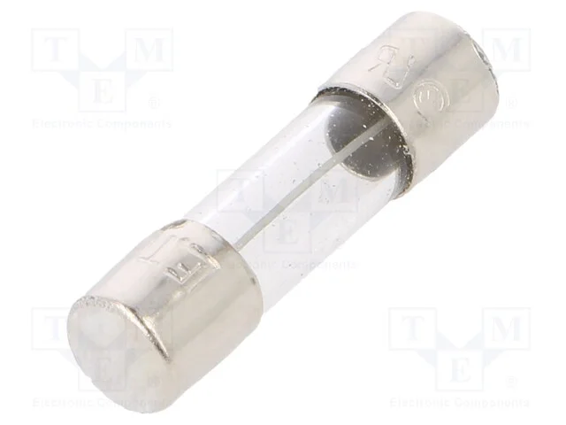 Fus&iacute;vel: Baixa Tens&atilde;o, Retardado, 63ma, 250vac, 5x20mm, Lat&atilde;o, 218