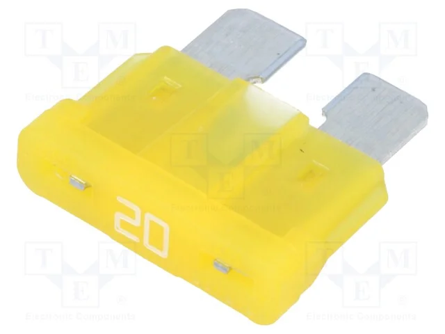 Fus&iacute;vel: Baixa Tens&atilde;o, 20a, 32vdc, Automotivo, 19mm, Atof