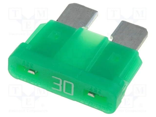 Fus&iacute;vel: Baixa Tens&atilde;o, 30a, 32vdc, Automotivo, 19mm, Atof