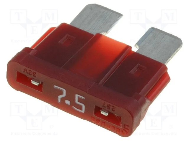 Fus&iacute;vel: Baixa Tens&atilde;o, 7,5a, 32vdc, Automotivo, 19mm, Atof
