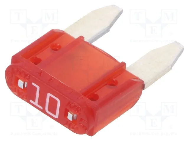 Fus&iacute;vel: Baixa Tens&atilde;o, 10a, 32vdc, Apertado, Automotivo, 10,9mm