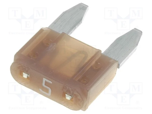 Fus&iacute;vel: Baixa Tens&atilde;o, 5a, 32vdc, Automotivo, 10,9mm, Mini