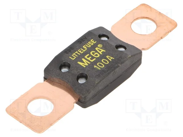 Fus&iacute;vel: Baixa Tens&atilde;o, 100a, 32vdc, 68,6mm, Mega