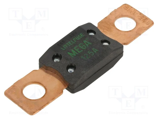 Fus&iacute;vel: Baixa Tens&atilde;o, 125a, 32vdc, 68,6mm, Mega
