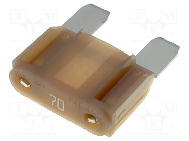 Fus&iacute;vel: Baixa Tens&atilde;o, 70a, 32vdc, Automotivo, 29mm, Maxi