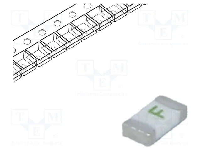 Fus&iacute;vel: baixa tens&atilde;o, r&aacute;pido, 500mA, 63VAC, 63V,.