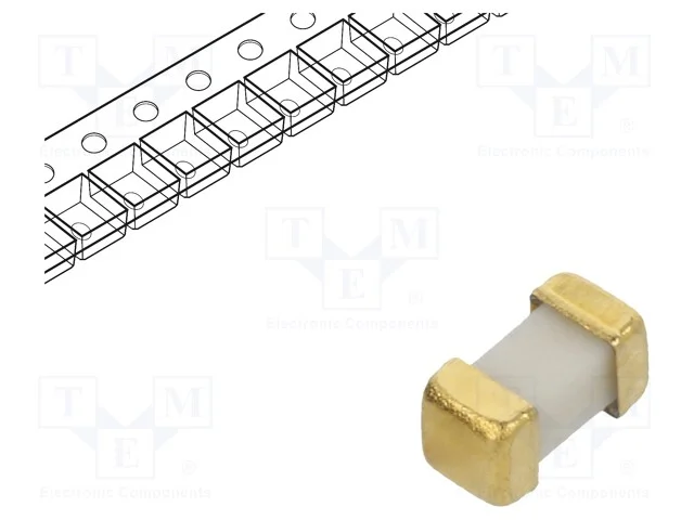 Fus&iacute;vel: Baixa Tens&atilde;o, Super-Imediato, 1a, 48vac, 75v, 75vdc, Smd