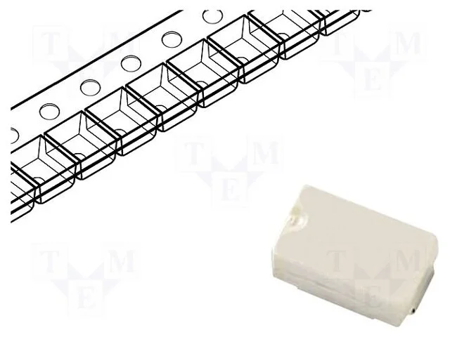 Fus&iacute;vel: baixa tens&atilde;o, retardado, 1A, 125VAC, SMD.