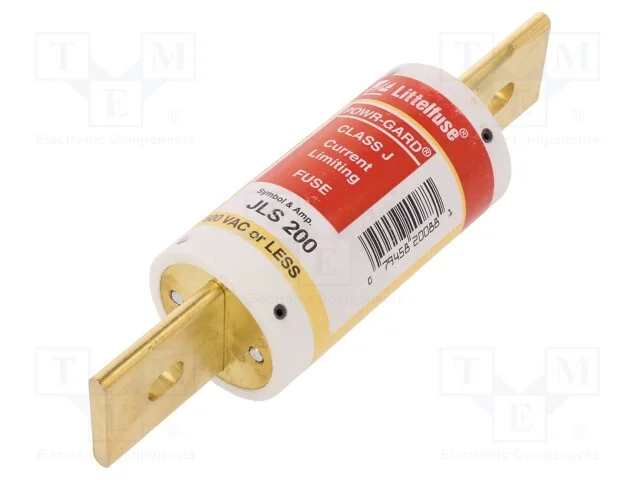 Fus&iacute;vel: Baixa Tens&atilde;o, R&aacute;pido, 200a, 600vac, Industrial, Jls