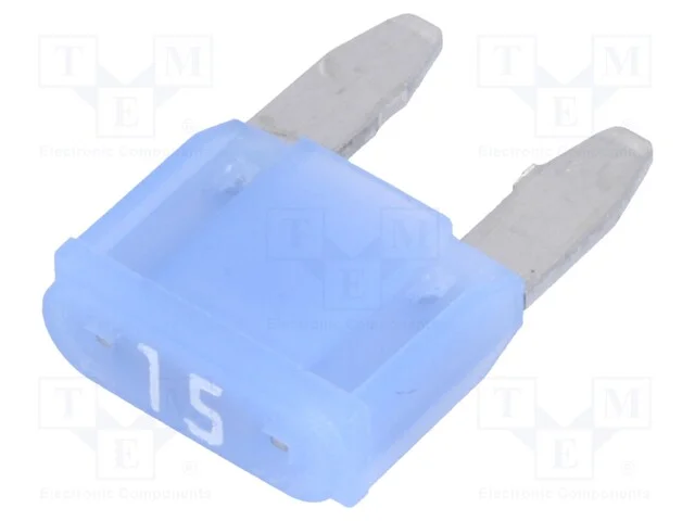 Fus&iacute;vel: Baixa Tens&atilde;o, 15a, 12vdc, Automotivo, 10,9mm, Smart Glow