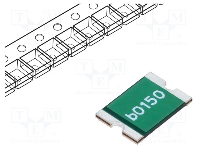 Fus&iacute;vel: de pol&iacute;mero PTC; SMD; 1,5A; Imax: 100A; 0ZCF; 2920