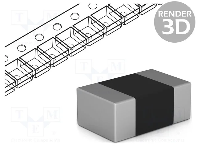 Fusivel de polimero PTC SMD 01A Imax 100A .