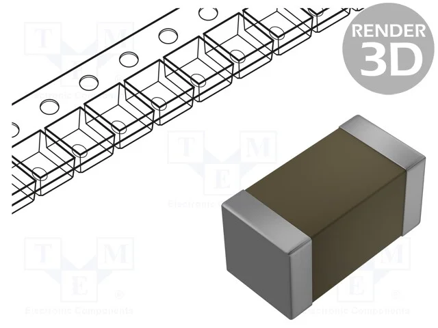 Fus&iacute;vel: de Pol&iacute;mero Ptc, 125ma, Smd, 1206l
