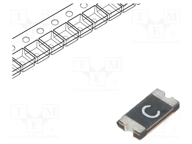 Fus&iacute;vel: de Pol&iacute;mero Ptc, 200ma, Smd, 1206l
