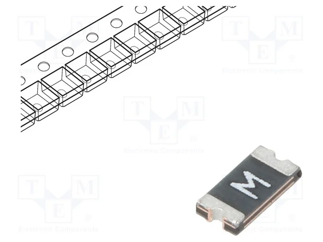 Fus&iacute;vel: de Pol&iacute;mero Ptc, 500ma, Smd, 1206l
