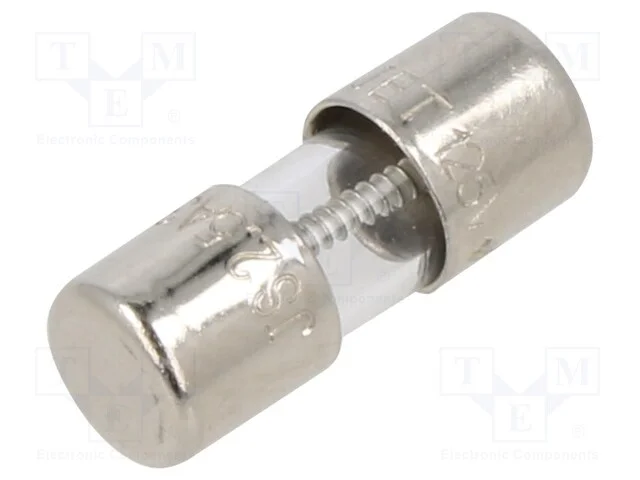 Fus&iacute;vel: Baixa Tens&atilde;o, Retardado, 2,5a, 350vac, 5x15mm, Lat&atilde;o, 2js