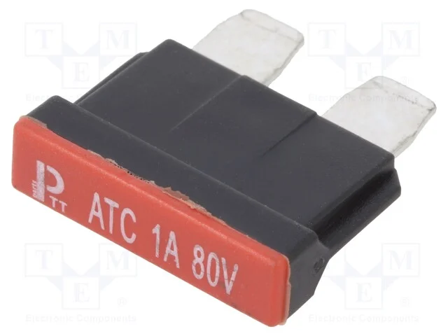 Fus&iacute;vel: Baixa Tens&atilde;o, 1a, 80vdc, Automotivo, 19mm, Cobre
